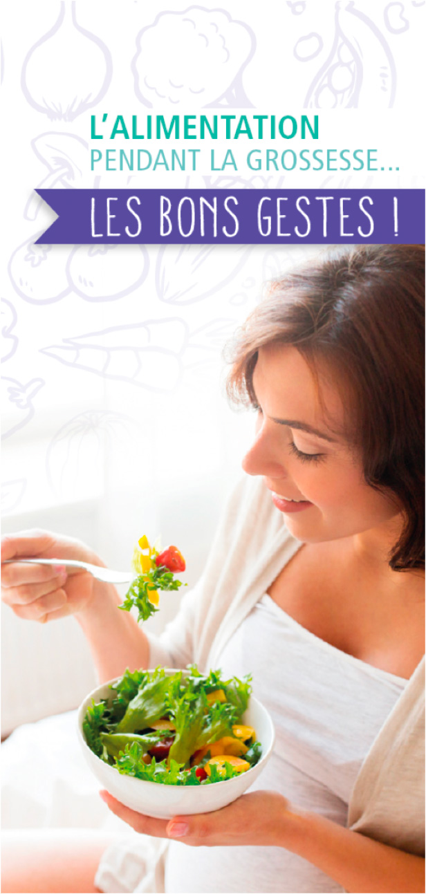 L'alimentation pendant la grossesse, les bons gestes !